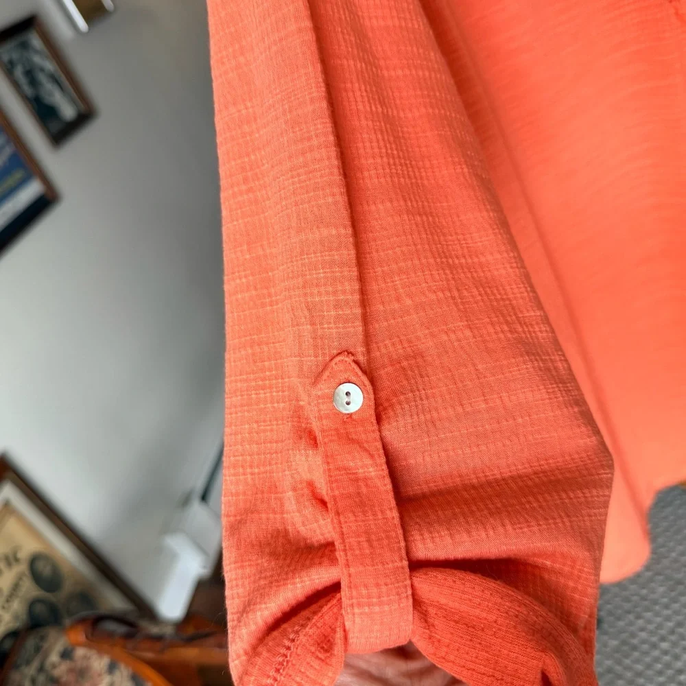 Ruby Rd. Orange Embroidered Tunic, NWT, 2X - Picture 4 of 7